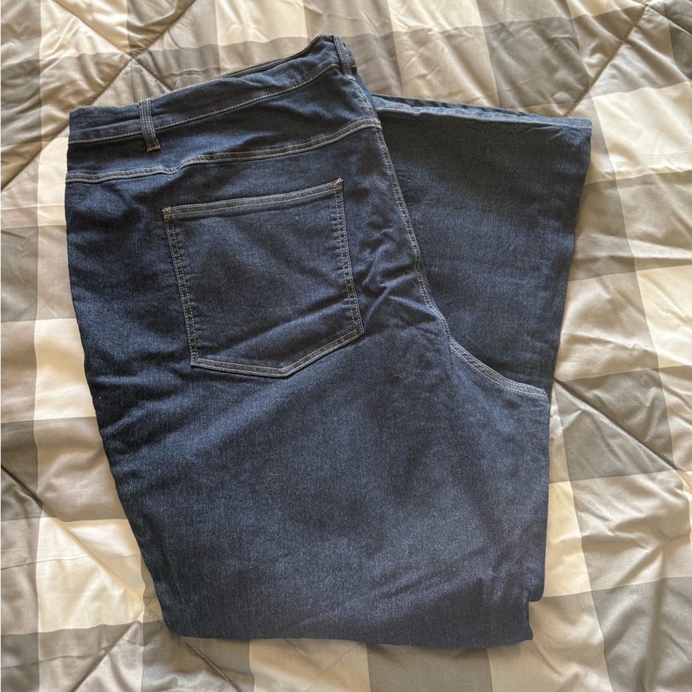 Woman Within Plus Size Denim Jeans Stretch 30W Bootcut
